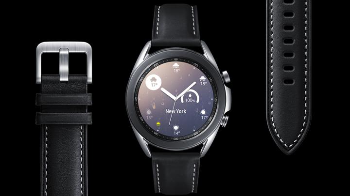 Produktbild Samsung Stitch Leather Band (22 mm, Echtleder)