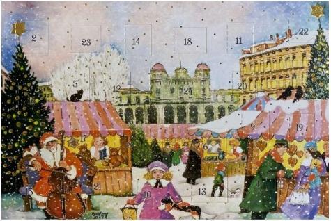 Produktbild CreaDiva Adventskalender Winterthur A4