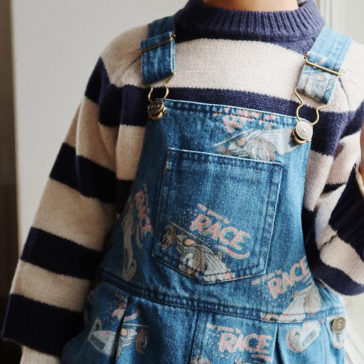 Image du produit Konges Slojd Magot JeansCombinaison à bretelles Race (86)