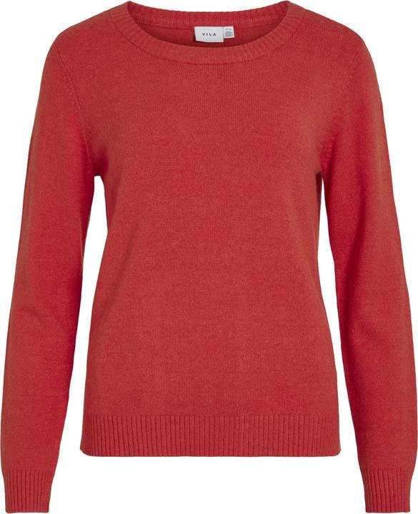 Vila Rundhalsausschnitt Strickpullover