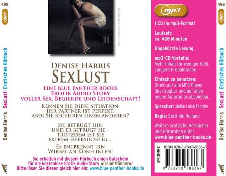 Immagine prodotto Harris:SexLust Racconto erotico audio E (Denise Harris, Tedesco)