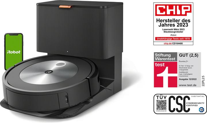 iRobot Roomba j7+ (Robot vacuum)