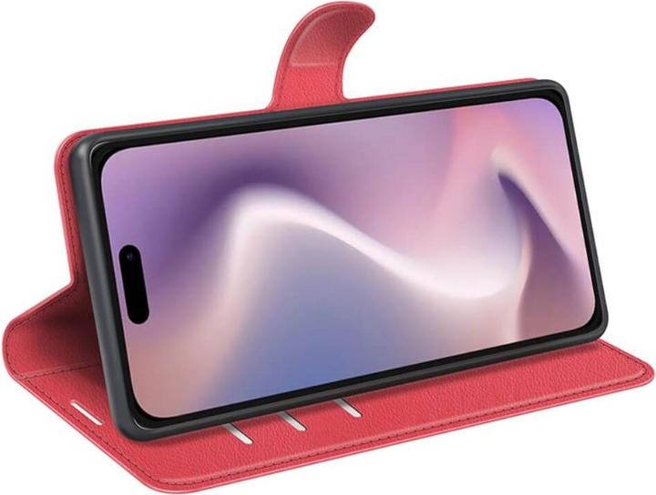 Actual product image Cover-Discount iPhone 16 Pro - Leather case (Apple iPhone 16 Pro)