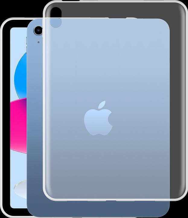 Produktbild Cazy Silikon Hülle Kompatibel mit iPad 2022 (10th Gen) - Soft TPU Schutz - Transparant (iPad 2022 (10. Gen))