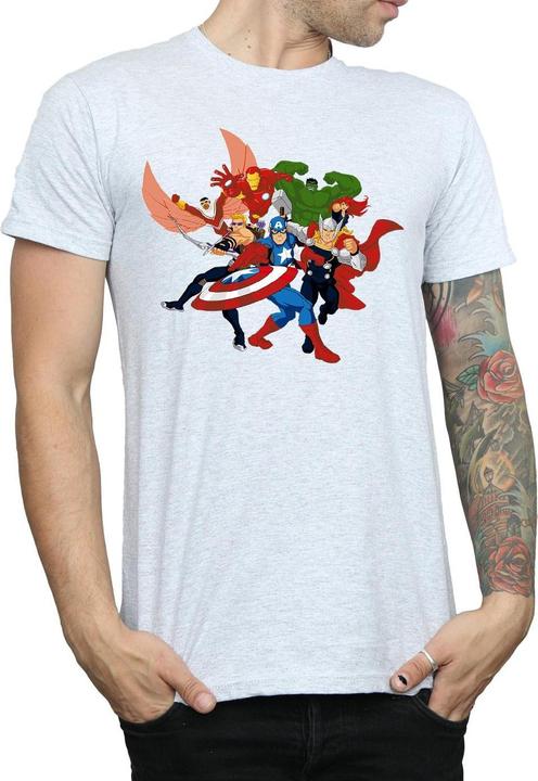 Produktbild Avengers Assemble Comic Team TShirt (L)