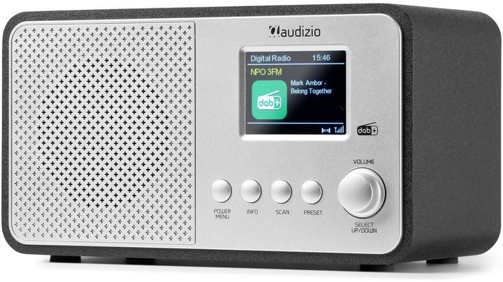 Immagine prodotto Audizio DAB+ Radio Avio Silber, Radio Tuner: FM, DAB+ (FM, DAB, Bluetooth)