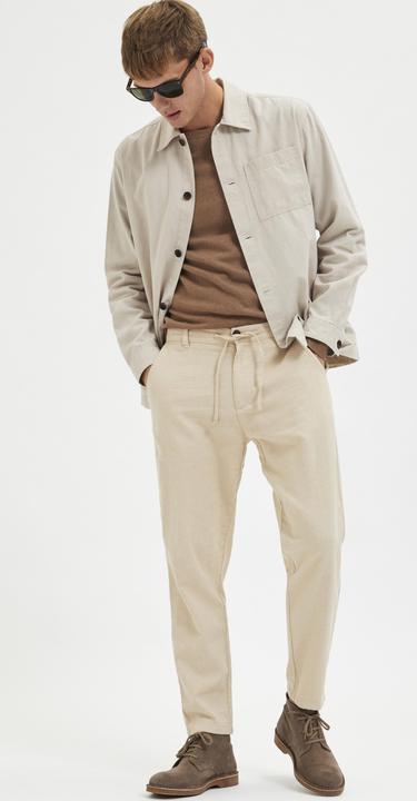 Actual product image Selected Homme Linen Trousers SLHSLIMTAPE (M)