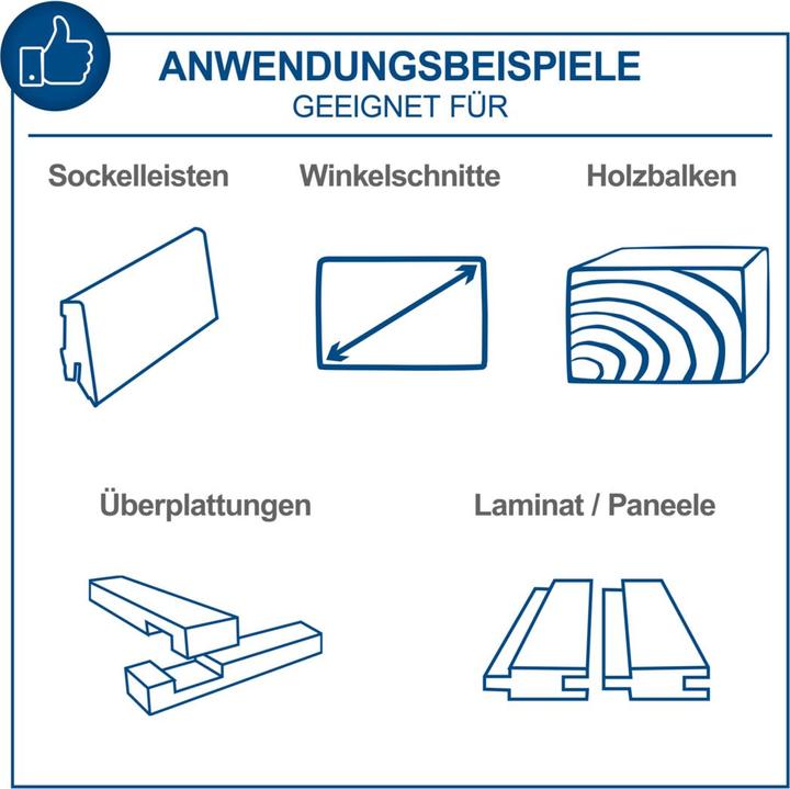 Image du produit Scheppach Scie à onglets multifonctions 255 mm avec 2 vitesses et lame multifonctions