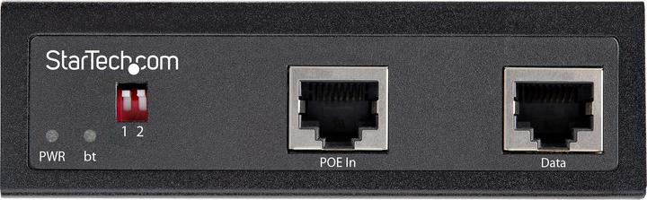 Actual product image StarTech Industrial Gigabit PoE Splitter - 90W High Speed Power-over-Etherne (1 Ports)