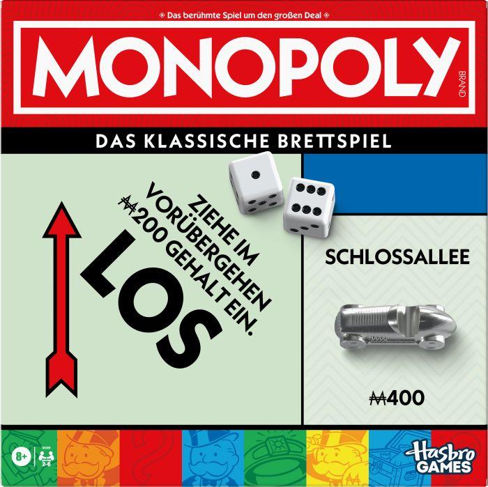 Produktbild Hasbro Gaming Monopoly Classic Refresh (Deutsch)