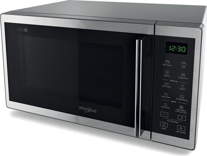 Whirlpool MWP 253 SX Mikrowelle Arbeitsplatte Grill-Mikrowelle Edelstahl (25 l)