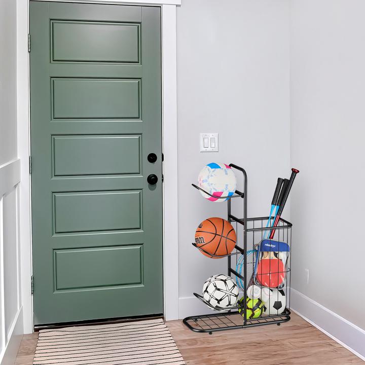 Actual product image Relaxdays Ball rack