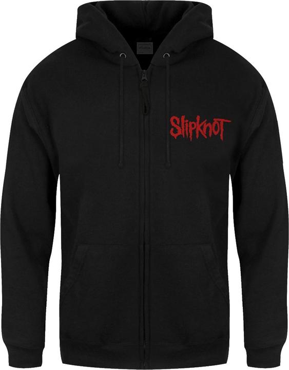 Slipknot Hoodie mit durchgehendem Reissverschluss