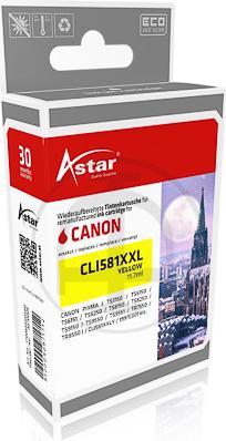 Image du produit Astar AS70006 - Compatible - jaune - Canon - Bloc à l'unité - PIXMA ( TS3150 / TS6150 / (Y)