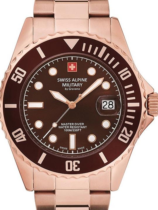Produktbild Swiss Alpine Military 7053.1166 Herren 42mm 10ATM (Analoguhr, 42 mm)