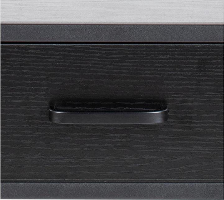 Actual product image AC Design Nightstand Multiple Bronx Melamine black (42 x 35 x 63 cm)