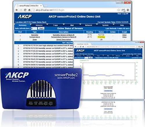 Image du produit AKCP sensorProbe2 - Appareil de surveillance