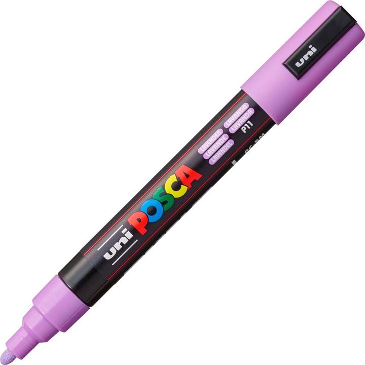 Actual product image Posca Marker PC-5M round tip (Lavender, 2.50 mm, 1 x)