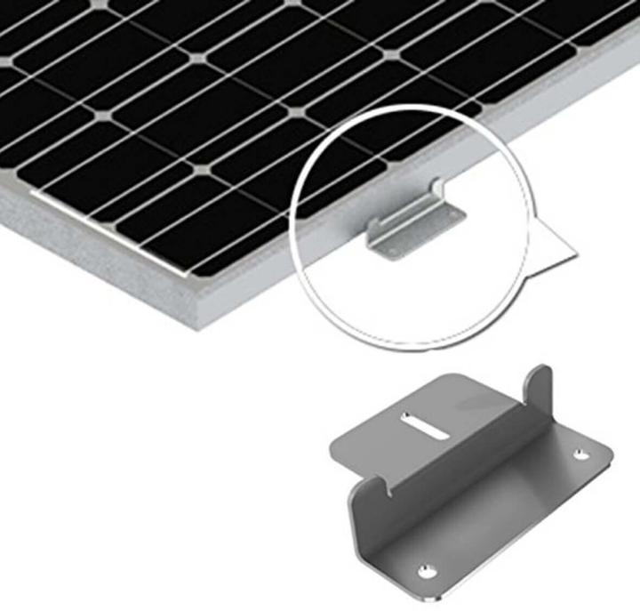 Actual product image Autosolar Mounting Z-bracket 4 pieces with screws (Solar system mounting material)