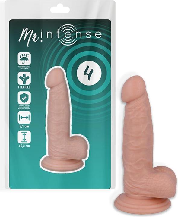 Actual product image Mr. Intense MR INTENSE 4 REALISTIC PENIS 16.2 -OR- 3.1CM