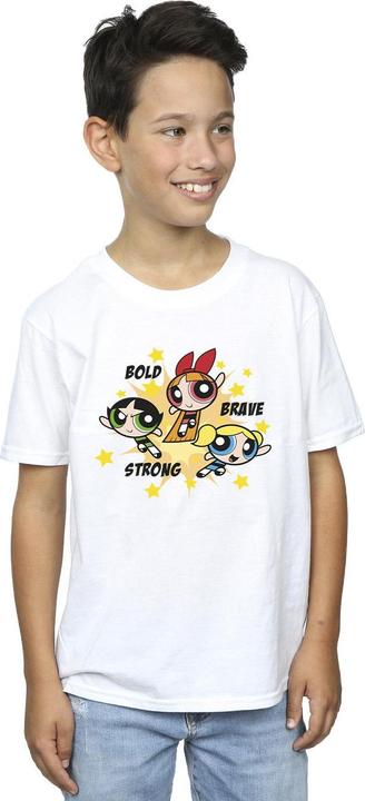 Image du produit The Powerpuff Girls - T-shirt GIRLS BOLD BRAVE STRONG - Garçon (152, 158)