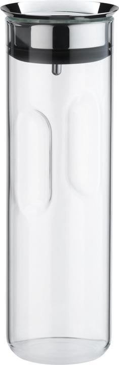 WMF Wasserkaraffe 1,25l Griffmulde Glas Karaffe Motion CloseUp-Verschluss (1.25 l)