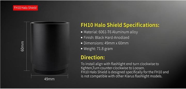 Produktbild Klarus FH10 Strahlfokussierer