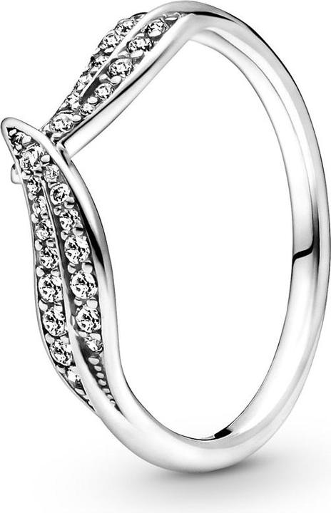 Immagine prodotto Pandora Anello foglie scintillanti (54, 925 Argento)