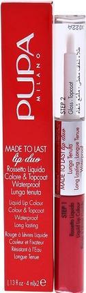 Immagine prodotto Pupa Milano Fatto per durare duo labbra Hot Coral (001 Corallo caldo)