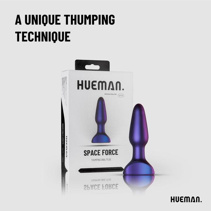 Produktbild Hueman Space Force Analplug mit Vibrationen