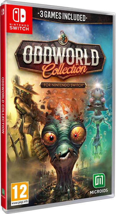 Immagine prodotto Activision Oddworld: Collection for Nintendo Switch (Switch, Switch Lite, Switch OLED, EN)