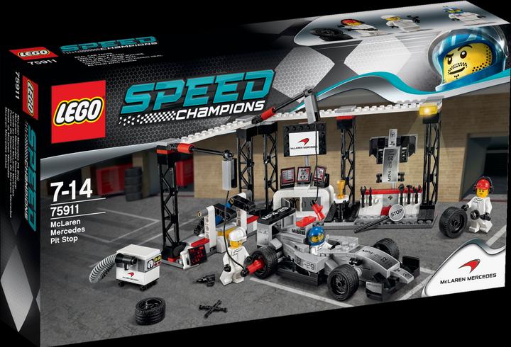 LEGO Speed Champions McLaren Mercedes Pit Stop (75911, LEGO Speed Champions)