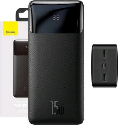 Actual product image Baseus Bipow (30000 mAh, 15 W, 111 Wh)