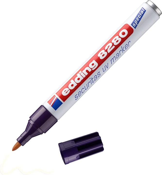 Actual product image Edding 8280 Securitas UV marker (White, Blue, 3 mm, 1 x)