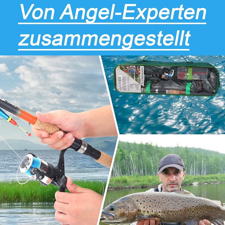 Produktbild Q-Tac Angelset Forelle 210 cm (Teleskoprute, 210 cm)