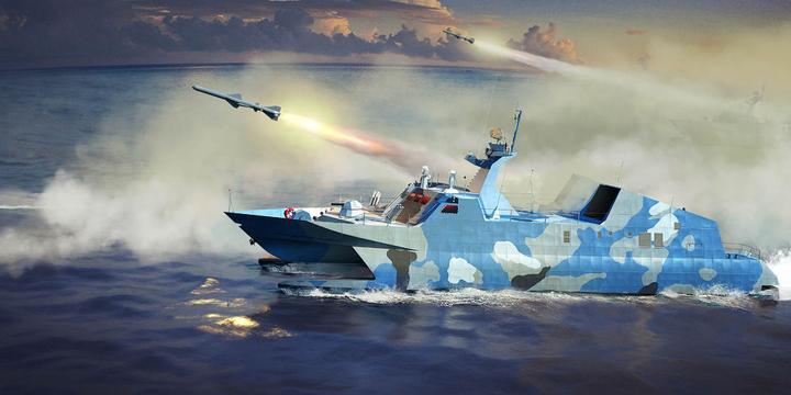 Produktbild Trumpeter PLA Navy Type 22 Missile Boat
