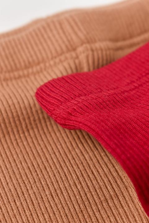Produktbild BabyCosy Strickhose mit Fuss. 2 Pack (68)