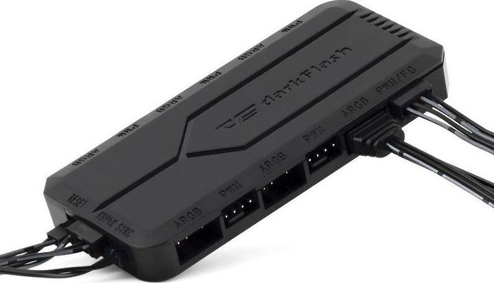 Produktbild Darkflash Tech RC2 RGB PWM controller for computer
