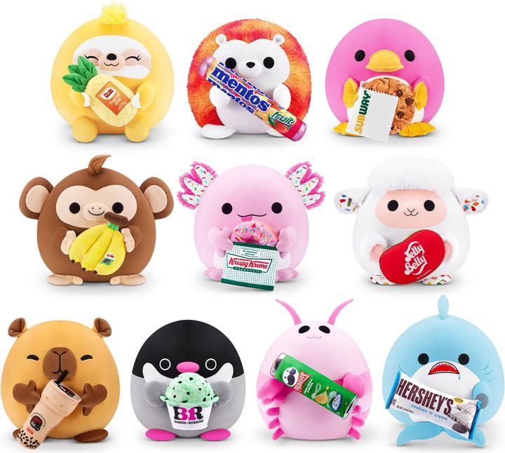 Actual product image Snackles - Series 2 - Medium 14 inch -INT - 35cm! Assorted - (77573) (35 cm)