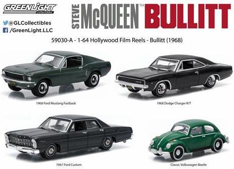 Produktbild Greenlight Collectibles Hollywood Film Reels Series 3 Bullitt (1968)