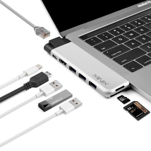 Produktbild Minix NEO C-D Pro USB-C Multiport Adapter (USB-C, USB-A)
