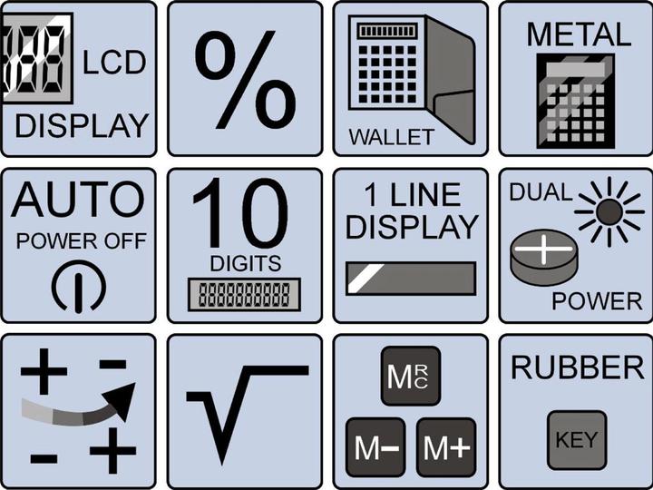 Produktbild Olympia LCD 1110 (Batterien, Solarzellen)