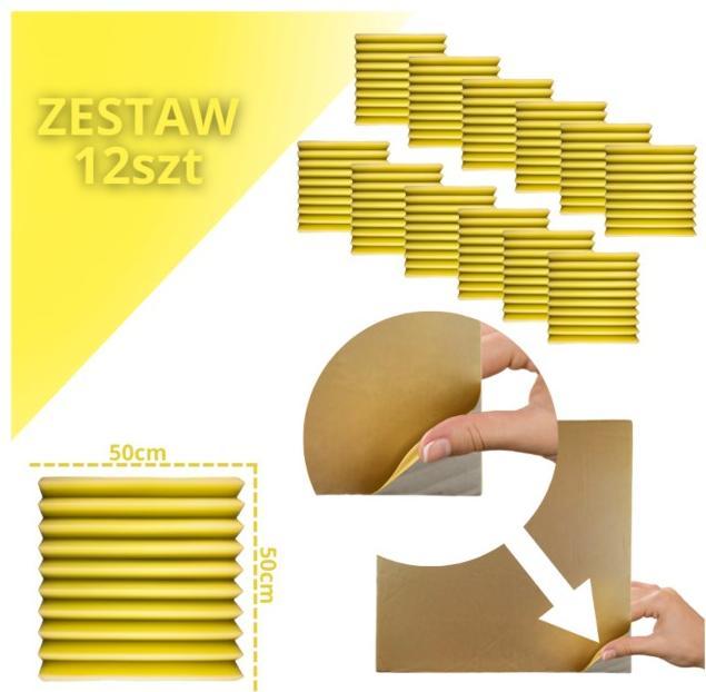 Immagine prodotto No Name DNA AM4 YL Akustikplatte Set mit 12 Stk. gelb (12 pz.)