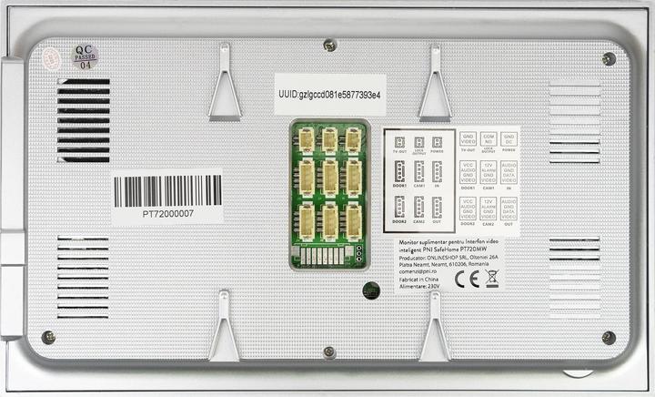 Actual product image PNI Additional monitor for the SafeHome PT720MW Smart Video Intercom