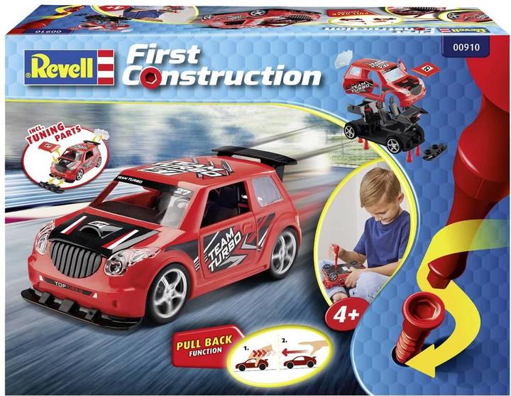 Immagine prodotto Revell Auto da rally con motore a strappo, rosso