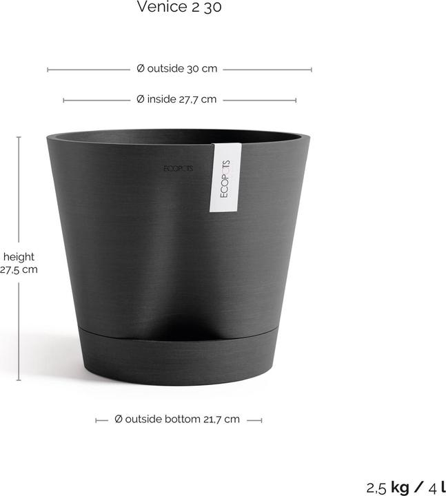 Actual product image Ecopots Venice 2