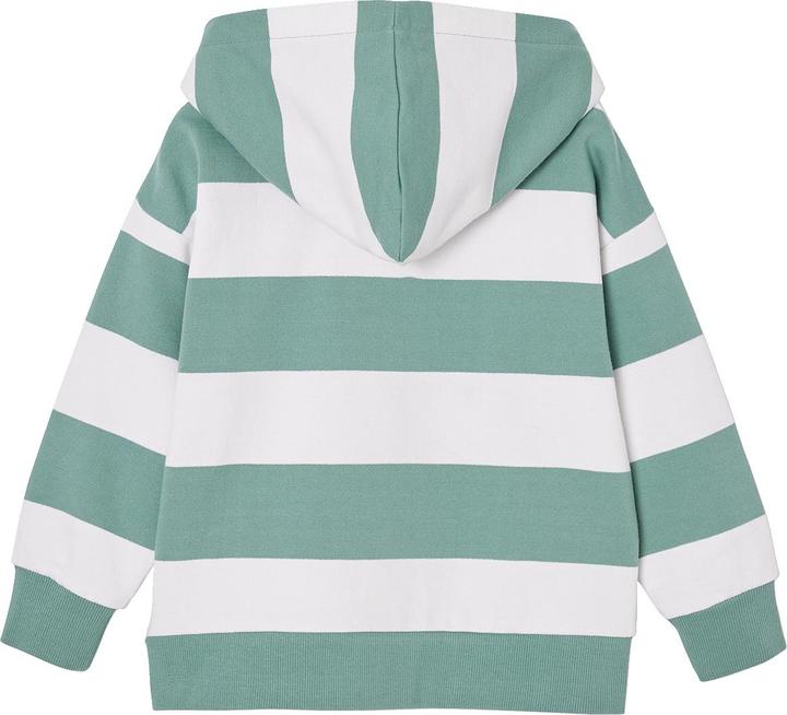 Produktbild Vertbaudet Gestreiftes Jungen Sweatshirt mit Kapuze (98)