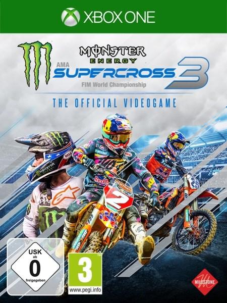 Produktbild Milestone Monster Energy Supercross The Official Videogame 3 (Xbox One X, Xbox Series X, EN)