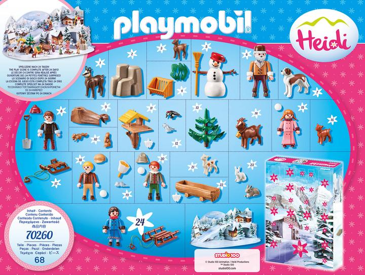 Actual product image Playmobil Heidi's winter world