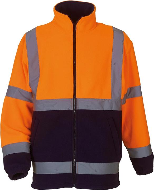 Bleu marine, Orange